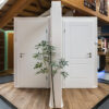 Innentueren, weiss, zeitlos, Ausstellung, Holzkonzept, Buchs